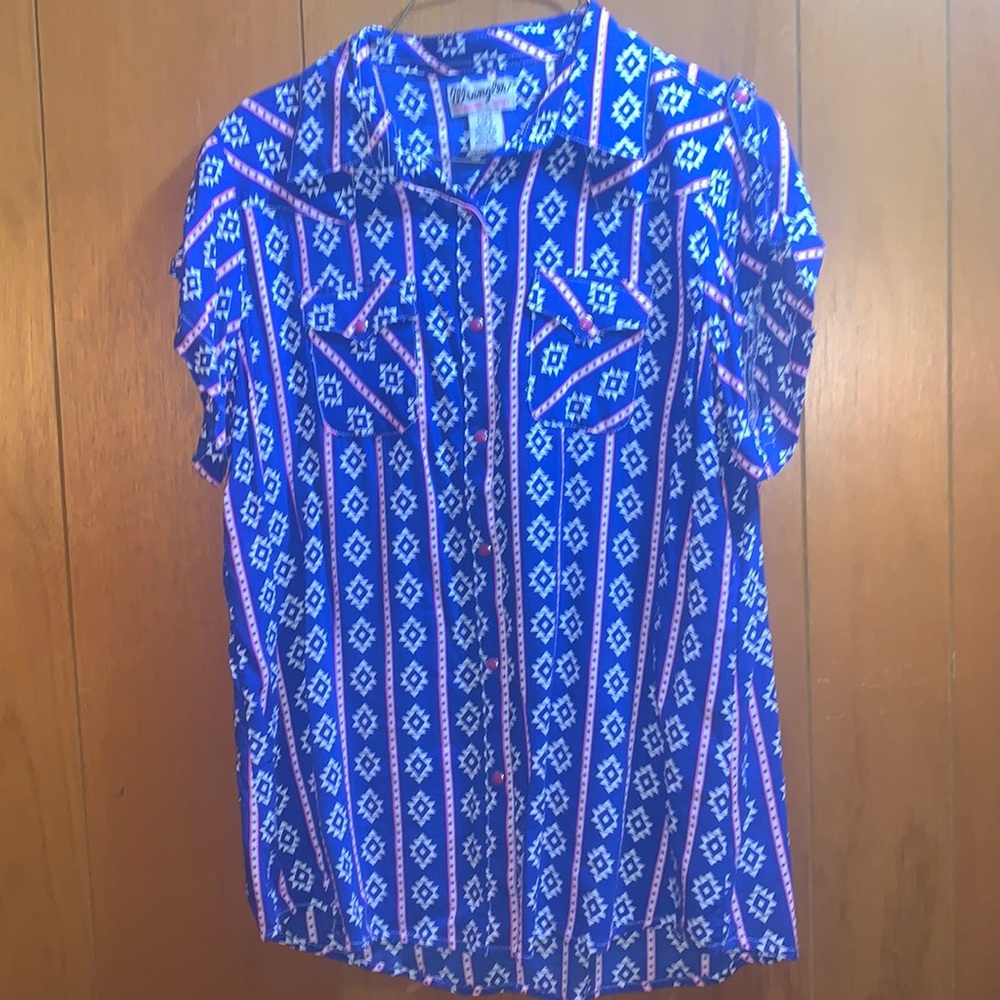 Womens wrangler button up